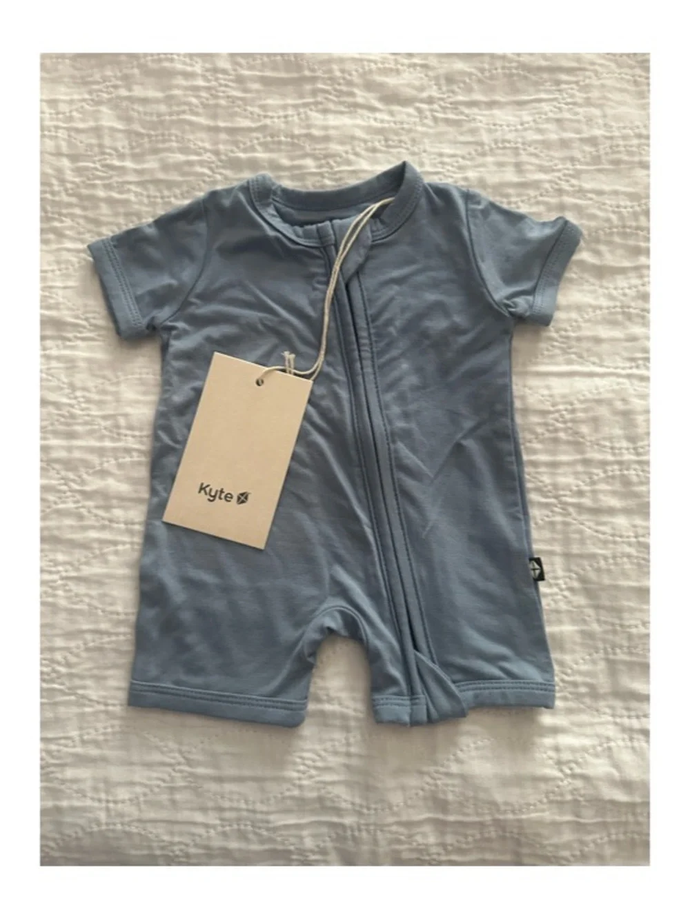 Kyte baby Zippered Shortall Romper